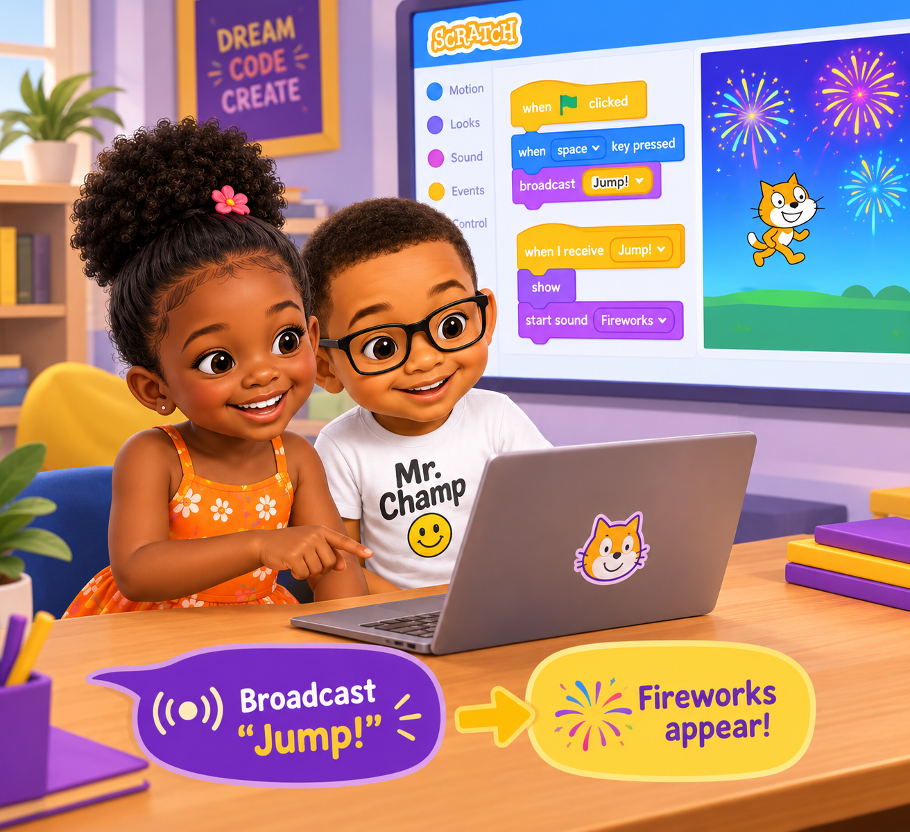 Maya and Robbie Broadcasting